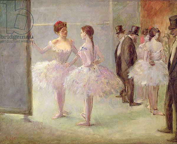 Dancers in the Wings at the Opera, c.1900