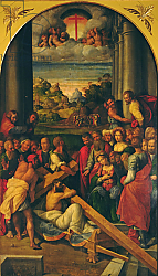 Постер Джарофало The Carrying of the Cross, c. 1500 Постер Джарофало The Carrying of the Cross, c. 1500