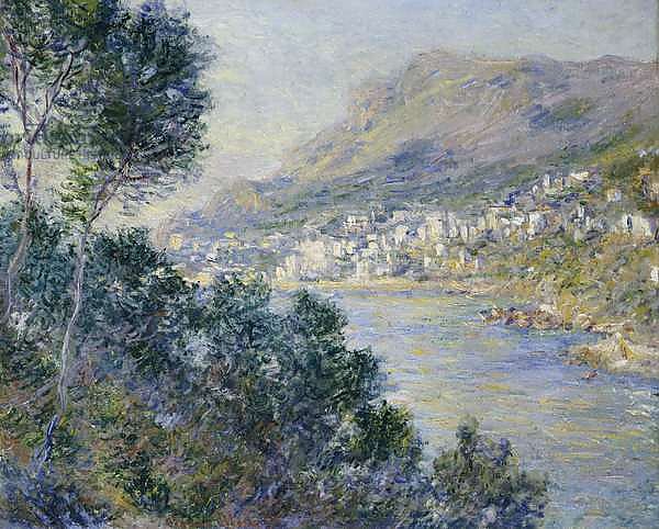 Monte Carlo, Vue de Cap Martin, 1884