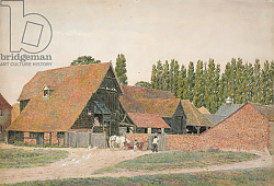 Постер Бойс Джордж Farm Buildings, Dorchester, Oxfordshire Постер Бойс Джордж Farm Buildings, Dorchester, Oxfordshire