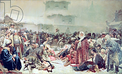Постер Лебедев Клавдий Destruction of Novgorod by Tsar Ivan III 1889 Постер Лебедев Клавдий Destruction of Novgorod by Tsar Ivan III 1889