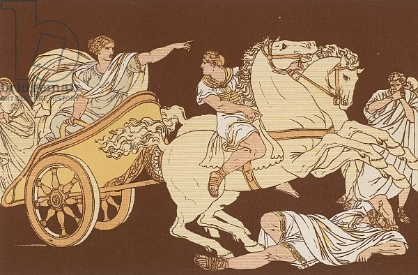 Tullia driving over the body of her father