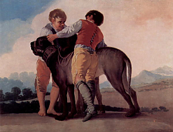 Постер Гойя Франсиско (Francisco de Goya) Эскизы гобеленов для королевских дворцов Прадо и Эскориал. Мальчики с легавой Постер Гойя Франсиско (Francisco de Goya) Эскизы гобеленов для королевских дворцов Прадо и Эскориал. Мальчики с легавой