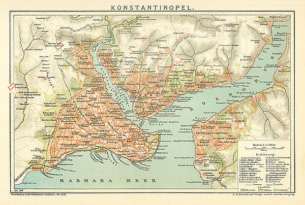 План Константинополя