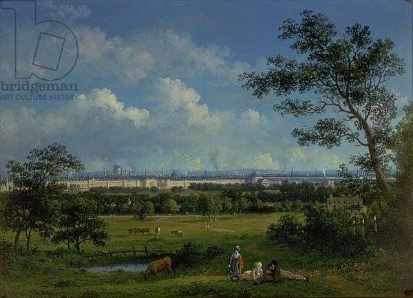 A View of Regent's Park and the Colosseum from Primrose Hill, 1832