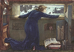 Постер Берне-Джонс Эдвард Dorigen of Bretaigne longing for the Safe Return of her Husband, 1871 Постер Берне-Джонс Эдвард Dorigen of Bretaigne longing for the Safe Return of her Husband, 1871