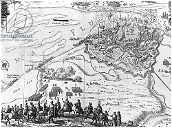 Постер Школа: Француские 17в. Russian army laying siege to Riga Постер Школа: Француские 17в. Russian army laying siege to Riga