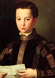 Постер Бронзино Анджело Portrait of Francesco I de' Medici as a Young Boy, 1551 Постер Бронзино Анджело Portrait of Francesco I de' Medici as a Young Boy, 1551