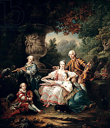 Постер Друаис Франсис Louis du Bouchet Marquis de Sourches and his Family, 1750 Постер Друаис Франсис Louis du Bouchet Marquis de Sourches and his Family, 1750