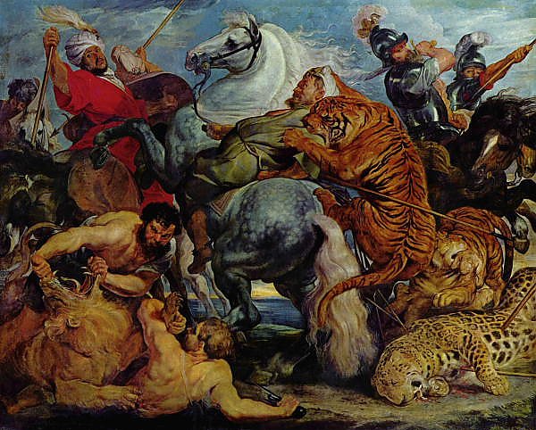 Охота на тигров и львов
