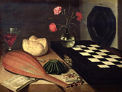 Постер Баугин Любин Still Life with Chess-board, 1630 Постер Баугин Любин Still Life with Chess-board, 1630