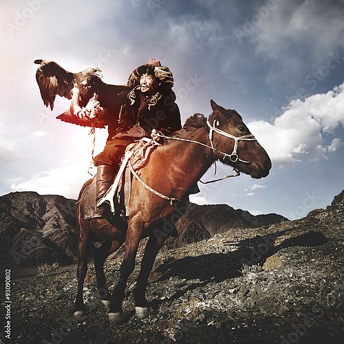 монгол на коне