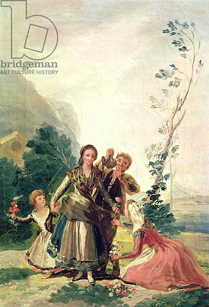 Spring or the Flower Seller, 1786