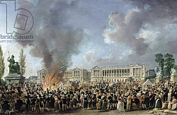 Постер Демаки Пьер The Celebration of Unity, Destroying the Emblems of Monarchy, Place de la Concorde, 10th August 1793 Постер Демаки Пьер The Celebration of Unity, Destroying the Emblems of Monarchy, Place de la Concorde, 10th August 1793