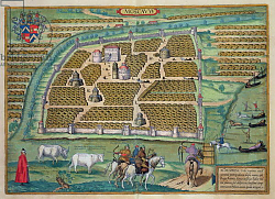 Постер Хофнагель Йорис Map of Moscow, from 'Civitates Orbis Terrarum' by Georg Braun and Frans Hogenberg, c.1572 Постер Хофнагель Йорис Map of Moscow, from 'Civitates Orbis Terrarum' by Georg Braun and Frans Hogenberg, c.1572
