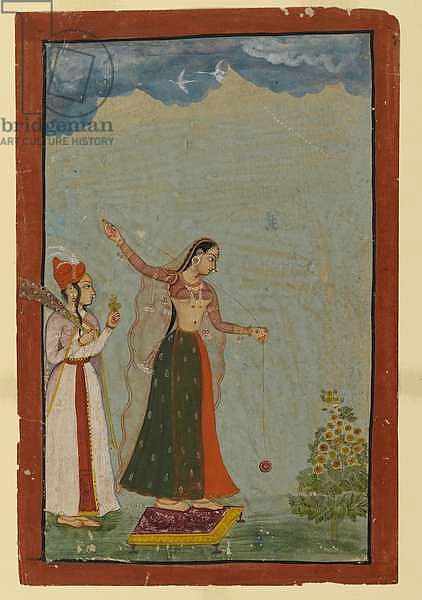 Lady with a yo-yo, c.1770