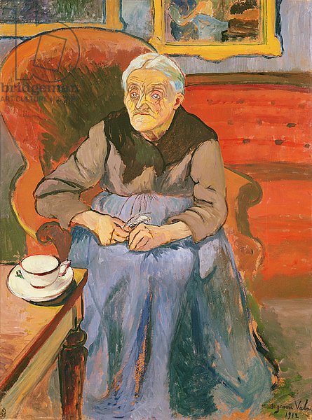 Portrait of the artist's Mother, 1912