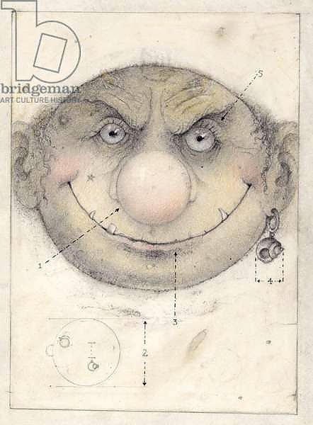 Portrait of a Leprechaune, 1999, Mixed Media