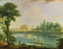 Постер Щедрин Семен View of the Kamennostrovsky Palace, St. Petersburg Постер Щедрин Семен View of the Kamennostrovsky Palace, St. Petersburg