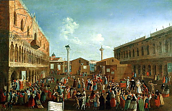 Постер Белла Габриэль Charlatans in the Piazzetta San Marco, Venice Постер Белла Габриэль Charlatans in the Piazzetta San Marco, Venice