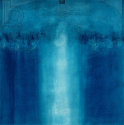 Постер Милар Чарли (совр, абс) Untitled blue painting, 1995 Постер Милар Чарли (совр, абс) Untitled blue painting, 1995