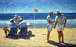 Постер Блеколл Тед (совр) Judges at the Lifesaving Carnival, 1993 Постер Блеколл Тед (совр) Judges at the Lifesaving Carnival, 1993
