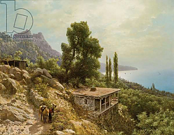 Постер Лагорио Лев Феликсович Near Ay-Petri in the Crimea, 1890 Постер Лагорио Лев Феликсович Near Ay-Petri in the Crimea, 1890