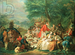 Постер Лоо Чарли La Chasse, 18th century Постер Лоо Чарли La Chasse, 18th century