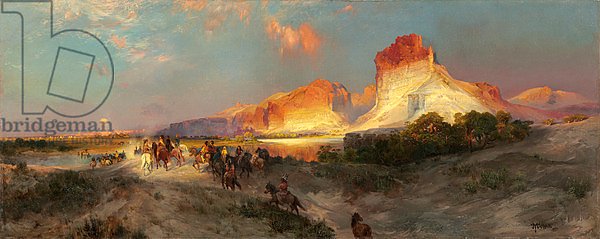 Green River Cliffs, Wyoming, 1881