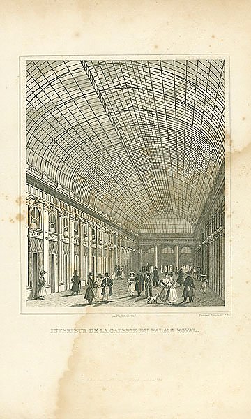 Interieur de la Galerie du Palais Royal 2