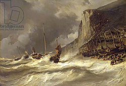 Постер Изабе Луи Storm on the Coast at Etretat, Normandy, 1851 Постер Изабе Луи Storm on the Coast at Etretat, Normandy, 1851