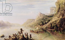 Постер Гудин Жан Jacques Cartier Discovering the St. Lawrence River in 1535, 1847 Постер Гудин Жан Jacques Cartier Discovering the St. Lawrence River in 1535, 1847