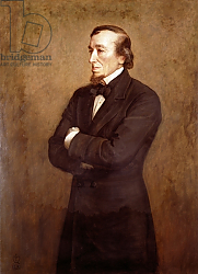 Постер Милле Джон Эверетт Portrait of Benjamin Disraeli Earl of Beaconsfield, 1881 Постер Милле Джон Эверетт Portrait of Benjamin Disraeli Earl of Beaconsfield, 1881