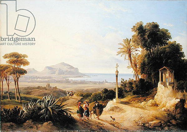 View of Palermo, 1840