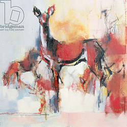 Постер Адлингтон Марк (совр) Hinds in winter, 1995 Постер Адлингтон Марк (совр) Hinds in winter, 1995