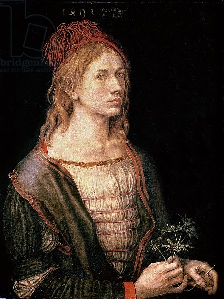 Self Portrait with a Thistle, 1493