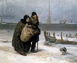 Постер Васнецов Виктор From Lodging to Lodging, 1876 Постер Васнецов Виктор From Lodging to Lodging, 1876
