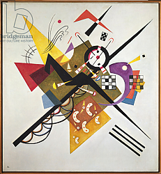 Постер Кандинский Василий On White II, 1923 Постер Кандинский Василий On White II, 1923
