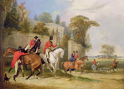 Постер Тернер Франсис Bachelor's Hall, The Meet, 1835 Постер Тернер Франсис Bachelor's Hall, The Meet, 1835