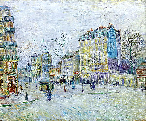 Бульвар де Клиши, 1887