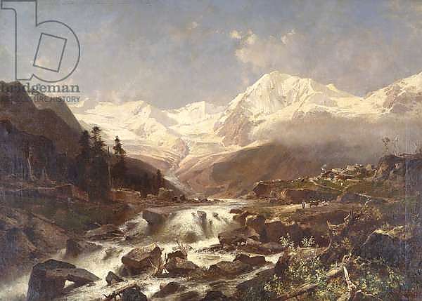 Koenigspitze-Tirol, 1877