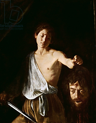 Постер Караваджо (Caravaggio) David with the Head of Goliath, 1606 Постер Караваджо (Caravaggio) David with the Head of Goliath, 1606