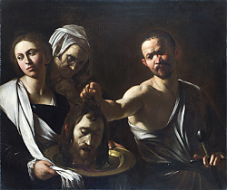 Постер Караваджо (Caravaggio) Саломея с головой Святого Иоанна-Крестителя Постер Караваджо (Caravaggio) Саломея с головой Святого Иоанна-Крестителя