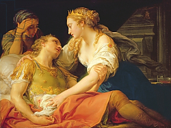 Постер Батони Помпео The Death of Marc Anthony, 1763 Постер Батони Помпео The Death of Marc Anthony, 1763