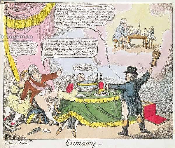 'Economy', published by Johnston, London, May 1816
