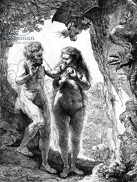 Adam and Eve, 1638