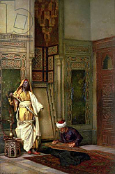 Постер Дойч Людвиг d Guard with a Zither Player in an Interior Постер Дойч Людвиг d Guard with a Zither Player in an Interior