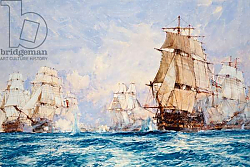 Постер Дикстон Чарльз The Blockade of Toulon, the Action off Bandol in 1810, 1918 Постер Дикстон Чарльз The Blockade of Toulon, the Action off Bandol in 1810, 1918