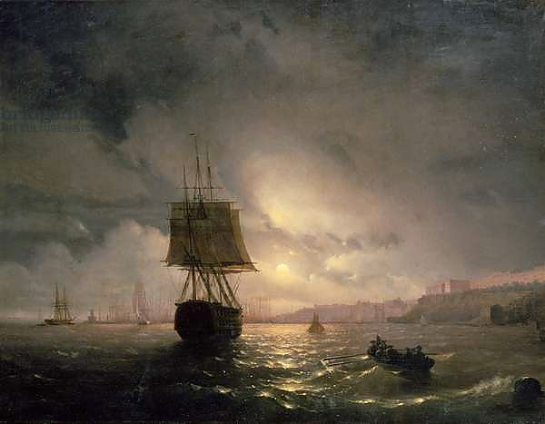Harbour at Odessa on the Black Sea, 1852