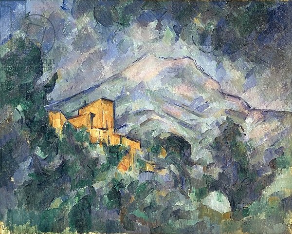Montagne Sainte-Victoire and the Black Chateau, 1904-06